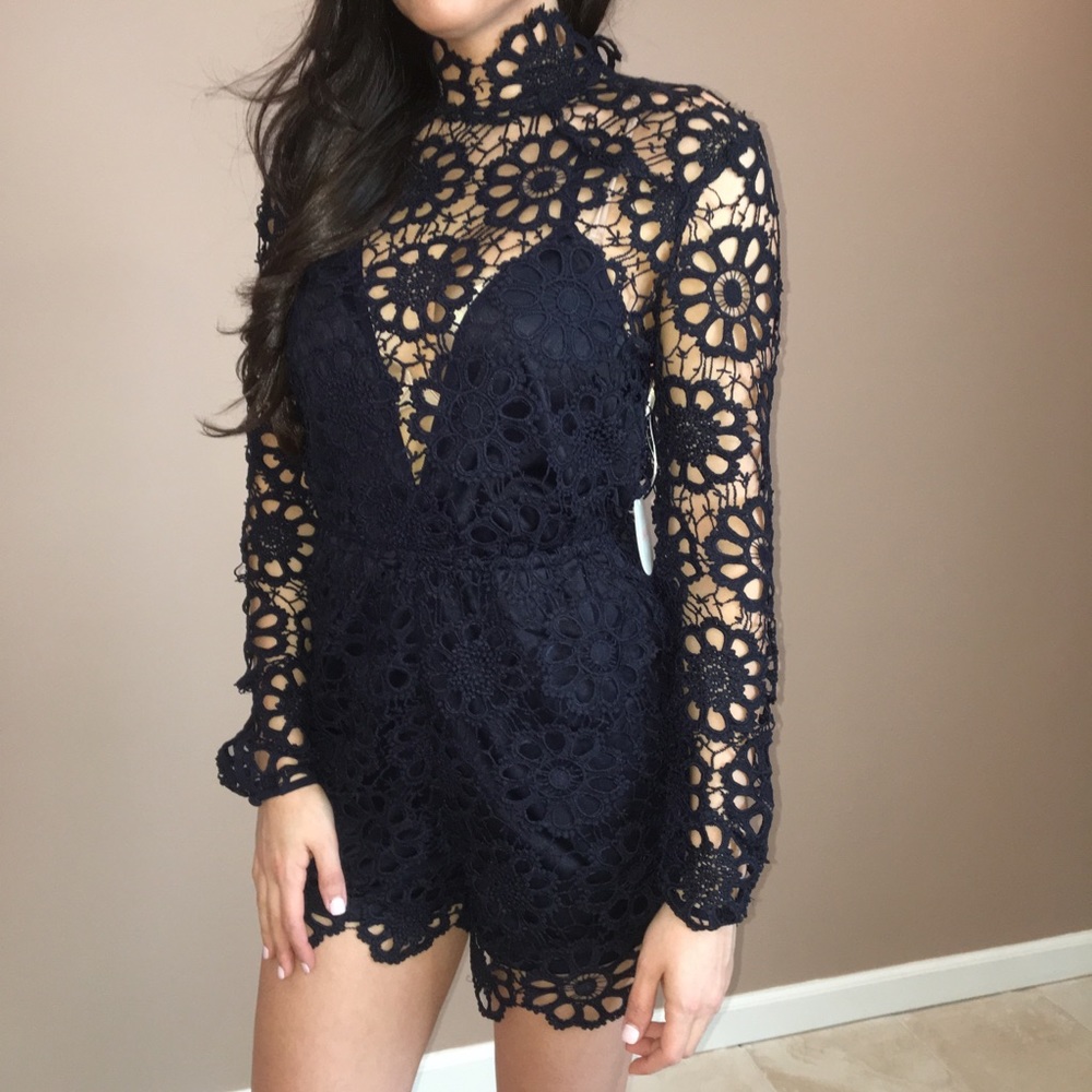 Lace Romper